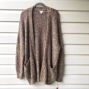 NWT XL Mossimo Mustard Gold Cardigan Sweater